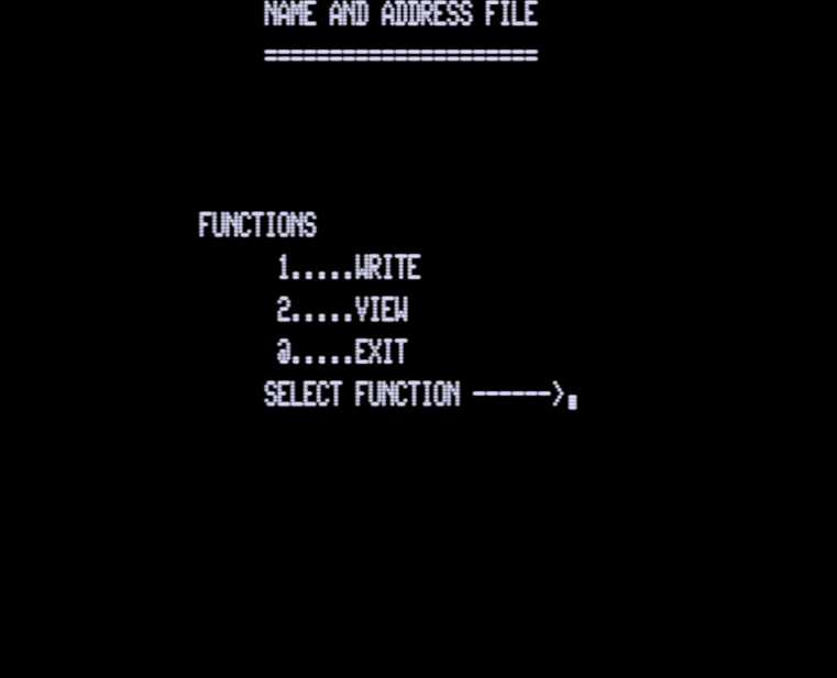 Screen shot